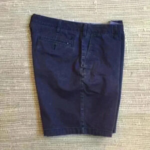 NAUTICA Navy Flat Front Shorts